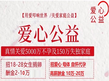 华容捐卵助孕生子 爱心志愿者招募
